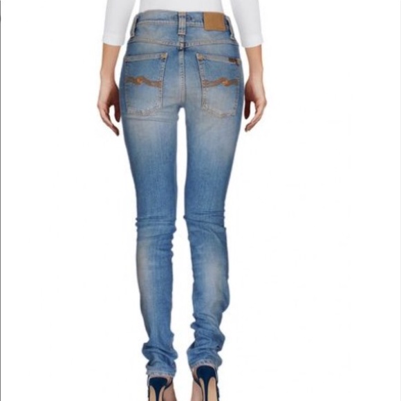 Nudie Jeans Denim - NUDIE JEANS CO: straight leg light wash